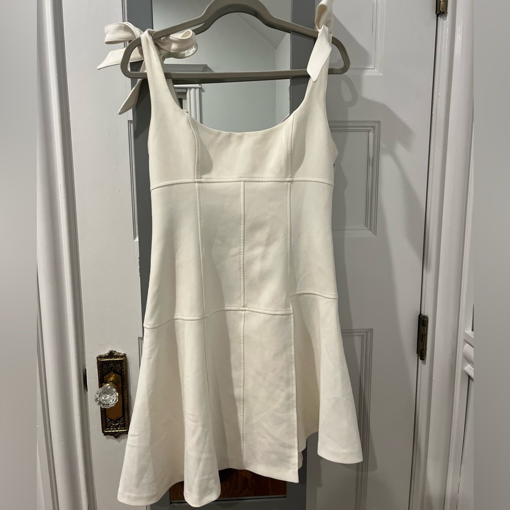 Cinq a Sept white mini dress